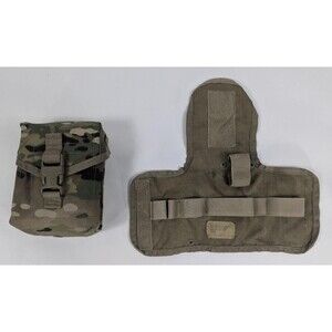 US Military OCP/Multicam Molle IFAK First Aid Pouch w/ Insert - No Contents Good